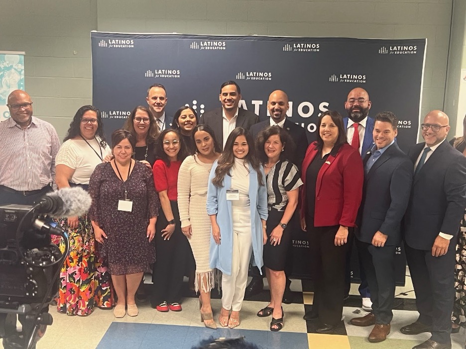 Latinos for Education members celebrating Massachusetts’ Educator Diversity Act